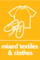 Mixed textiles and clothes logo